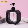 Coreia do Sul Ins Grande Capacidade Álcool em Gel Frasco de Viagem Tipo Pump Sabonete Corporal Desidratante Shampoo Tampa de Bico de Pato