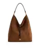Bolso Tote Jwpei en Stock, Bolso de Hombro Grande para Viajes, Nuevo Modelo de Diseñador, Bolso Cubo de Cuero Genuino, Bolso de Mano para Mujer