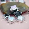 Estilo Ins Cuentas de Estrella de Espejo Color Macarrón Estrella de Cinco Puntas Agujero Recto Cuentas Accesorios para Pulsera Collar Llavero DIY