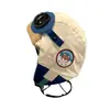 Gorra de aviador piloto de invierno para niños mayores, a prueba de viento para exteriores, otoño e invierno, protección para las orejas con forro polar, cálida para niñas