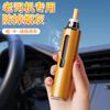 Encendedor de cigarrillos de protección ambiental para coche, artefacto que no deja caer cenizas, estuche de cigarrillos mini portátil para viajes al aire libre, portacigarrillos anti-cenizas que no deja caer cenizas