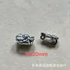 Shanxi Prata Antiga Retrô Panax Notoginseng Fivela de Prata Colar Pulseira Fivela de Peixe Fivela de Aba Seizing OT Acessórios de Joias DIY Wen Play