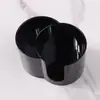 Caja de Almacenamiento para Bastoncillos de Algodón, Contenedor Redondo Portátil, Esponja de Algodón para Maquillaje, Algodón Desmaquillante, Caja para Bastoncillos de Algodón, Almacenamiento Apilable, Tocador