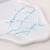 Mini Lazos de Poliéster Coloridos Anudados a Mano Accesorios para el Cabello Hechos a Mano DIY Pasadores de Pelo Aros para el Cabello Accesorios de Joyería Venta al por Mayor