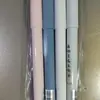 Bolígrafo borrable de oso de dibujos animados, bolígrafo de gel creativo para escritura de estudiantes, bolígrafo borrable de base acuosa azul y negro de aspecto elegante