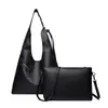 Bolso de mano casual estilo coreano con estampado de lichi para mujer, bolso cubo de hombro de cuero suave versátil, bolso de mano simple para el día a día, bolso de axila
