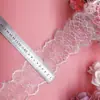 Venta caliente encaje para lencería accesorios de moda europeos y americanos encaje 829# ancho 9cm borde pequeño de pestañas