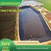 Geomembrana de Reservatório Proteção de Talude de Lago Artificial 1mm Membrana Anti-Infiltração Proteção de Talude de Grande Reservatório Geomembrana Anti-Infiltração de HDPE