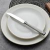 Juego Personalizado de Cuchillo, Tenedor y Cuchara de Acero Inoxidable 304 para Exportación, Juego de Vajilla Estilo Occidental, Empaque de Cuchillo, Tenedor y Cuchara Estilo Columna Romana, Regalos Empresariales