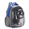 Nova Bolsa Transparente para Gato Popular Bolsa Cápsula Espacial para Pet Saída Moda Respirável Leve Ombro Lateral Penetração Mochila para Gato