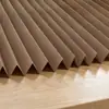 Cortinas Plissadas Não Tecidas para Comércio Exterior Transfronteiriço, Cortinas Autoadesivas Blackout, Persianas Sem Furo, Cortinas Dobráveis para Proteção Solar Atacado