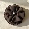 Otoño Invierno Estilo Coreano Cuadros Lazo para el Pelo de Intestino Grande Mujer 2026 Nuevo Gama Alta Súper Grande Cuerda para Moño Flor en la Cabeza Accesorios para el Cabello
