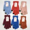 Guantes de Invierno para Hombre 2026 con Pantalla Táctil, Mohair, Color Sólido, Forro Polar, Exteriores, Resistentes al Frío, Cálidos, Protectores, Puesto del Mercado al por Mayor