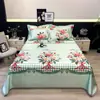 Conjunto de Tapetes Refrescantes de Seda de Gelo para o Verão, Tapete Macio, Tapete de Ar Condicionado, Lençol de Cama Doméstico, Lavável à Máquina, Tapete de Presente, Comércio Atacadista do Fabricante