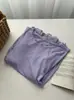 Camiseta Casual com Babados e Manga Longa para Mulheres, Gola Redonda, Caimento Solto, Versátil, Respirável, Cobertura Protetora do Sol, Levemente Transparente, Top Casual