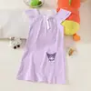 Pijama para Niños, Conjunto de Chaleco de Manga Corta para Niñas, Nuevo Estilo Princesa Delgado de Verano, Ropa de Casa con Tirantes para Niña, para Usar por Fuera