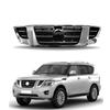 Adecuado para Nissan nisson tole patrol Y62 frontal central malla parachoques delantero malla central parrilla
