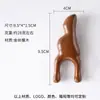 Massageador Nasal de Sândalo Dourado com Gravação para Ponte do Nariz, Caracol Pequeno, Madeira Inteira, Lindo Aparelho Nasal, Massagem, Rotulagem Transfronteiriça