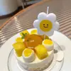 Decoración de pastel de Año Nuevo 2024 fiesta navideña celebridad de internet vela digital cumpleaños tarjeta de feliz año nuevo enchufe para vestir