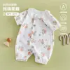 Promoção Especial de Espaço para Fãs Roupas de Bebê para o Verão: Macacão Body, Macacão Triângulo de Gaze Respirável Classe A