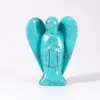 Suministro Transfronterizo Adornos de Ángel de Cristal de Jade de 2 Pulgadas Artesanías de Talla de Piedra Semipreciosa Amatista Adornos de Estilo Europeo