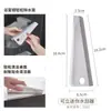 Rasqueta de goma suave, una herramienta práctica para limpiar el cristal del baño, una rasqueta de goma suave para el hogar, una herramienta de limpieza para las ventanas del baño