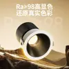Foco COB antideslumbrante oculto profundo para el hogar, sala de estar, luz LED empotrada, iluminación empotrada, luz de pared tipo colina
