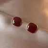 Pendientes Frescos y Compactos de Estilo Coreano, Versátiles para el Trayecto Diario, Pendientes de Lujo Ligero Calientes de Celebridades de Internet, Románticos y Elegantes de Estilo Francés