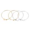 Pulsera Telescópica de Acero Color Acero Estilo Amor Europeo y Americano Transfronterizo Ajustable Suministro Independiente Estación Pulsera de Acero Inoxidable Joyería