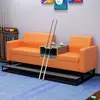 Mesa y sillas de billar, sillones de billar, sillas de spectador de salón de billar de lujo de alta gama, asientos de spectador específicos para competición, sillas de ocio