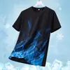Nueva camiseta de verano de manga corta con cuello redondo para hombre, top casual transpirable de media manga, camiseta transpirable con bloques de color para hombres jóvenes y de mediana edad