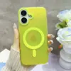 Funda magnética IMD para teléfono móvil con color a juego y tacto de piel es adecuada para Apple 16PLUS tendencia 15PRO personalidad 14 creativa 11