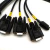 DB37 revolução DB9 fêmea * 3 + MD6P fêmea linha de conexão linha SCSI linha DB9 D-SUB37P linha de controle industrial