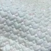 Nylon Estampado Ángel Azul Acolchado Cuadrado Pequeño Ropa Infantil Chaqueta Forro de Algodón Portátil Lavar Almacenamiento Bolsa de Tela
