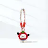 Adorable Muñeco de Peluche Cachorro Cabeza de Tomate en Forma de Corazón Llavero Colgante para Bolso Decoración de Mochila Cadena de Llavero Lanyard