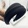 Diadema Ancha Estilo Kun Ling para el Cabello, Pinzas para el Cabello Vintage de Algodón Espacial para Mujer, Diadema Simple para Maquillaje, Lavarse la Cara y Salir, Accesorios Simples para el Cabello