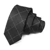 Bestseller transfronterizo, corbata estrecha para hombre de 6 cm, corbata de rayas casual, corbata para hombre hecha a medida, al por mayor en stock, muestra disponible en 7 días