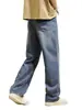 Atacado de Roupas Masculinas Xintang Verão 2026 Novo Jeans Lyocell Tencel Stretch Solto Reto Calças Compridas