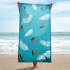 Comercio Exterior Toalla de Playa Amazon Impresión Digital Adulto Absorbente Toalla de Baño Microfibra Toalla de Playa Natación Toalla de Secado Rápido