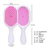 Nuevo peine de malla para raqueta peine de masaje para cabello húmedo y seco peine para el cabello hueco secador de pelo peine para el cabello no enredado peine hueco