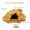 Reptil Mascota Roca Artificial Árbol Cueva Resina Paisajismo Plato de Comida Plato para Tortuga Adornos de Mesa para Tortuga Raíces de Árbol Madera Flotante Refugio Casa para Mascota Reptil