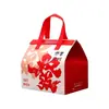 Bolsas Tote Personalizadas de Ano Novo Bolsas Não Tecidas Isoladas com Folha de Alumínio Bolsas de Presente para o Festival da Primavera de 2026 Dia de Ano Novo Bolsas de Embalagem para Levar