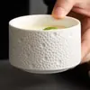 Tigela de Sobremesa Branca Pontilhada de Meteorito de 3,1 polegadas de Fábrica, Tigela Pequena para Refeição, Louça de Cerâmica, Açucareiro de Restaurante