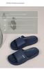 Pantuflas de verano para hombre de talla grande para uso en casa, de suela gruesa, antideslizantes y cómodas para usar en el baño. Pantuflas de hombre