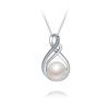 Elle Mosha Jewelry S925 Collar con colgante de perlas de moda en plata para mujer, joyería para Europa y Estados Unidos, suministro transfronterizo al por mayor.