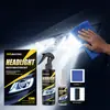 Kit de Limpieza para Faros Hikmarion Kit de Mejora para Faros de Coche para Superficies Amarillentas y Iluminación Borrosa Protección y Claridad