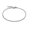 Pulseira Cubana de Aço Inoxidável para Homens da Amazon Cross-Border, Elegante e Versátil, Joia para Festa de Feriado, Presente para Mulheres
