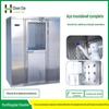 Sala de duche de ar de aço inoxidável individual dupla sopro sala de duche de ar processamento personalizado purificação de alimentos oficina sem poeira sala de duche de ar