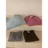 Cardigan Pequeno Tricotado Estilo Suave de Veludo Guaxinim Externo Feminino Primavera e Outono Solto Preguiçoso Curto Macio Cera Casaco Suéter Top