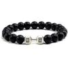 Pulsera Popular Transfronteriza Temu Xiyin Tk para Hombre Obsidiana Mate Poder Bajo Precio Modelo de Volumen Sin Empaque Individual